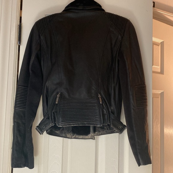 BCBG Maxazria leather jacket - Picture 8 of 16